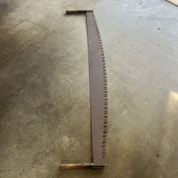 Vintage Two Man Cross Cut Saw