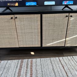 Black TV Stand 