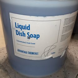 Dish Soap 5 gallon🫧