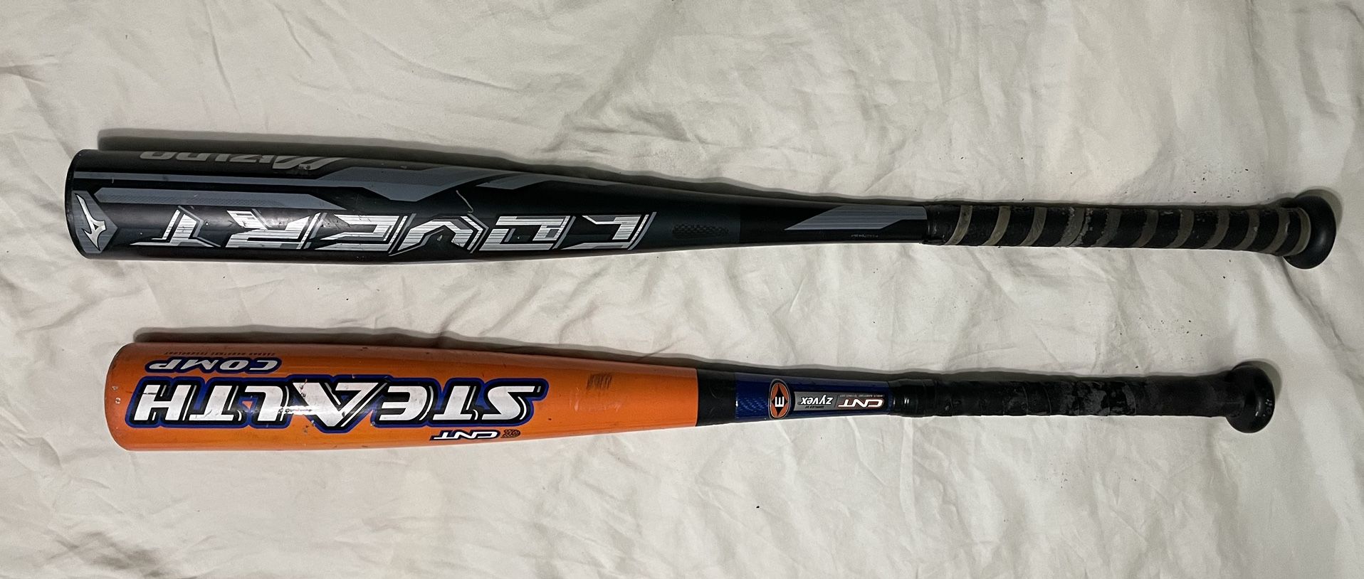 2 Baseball Bats , CNT Stealth Comp, Covert Mi uno