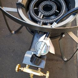 High Pressure Burner With Stand New Quemador