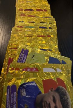 Gold Panini World Cup Stickers