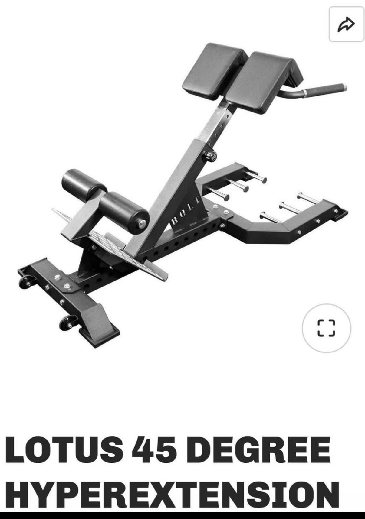 45 Degree Hyperextension