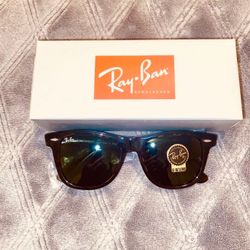 RayBan WAYFARER TORTOISE  Sunglasses LARGE Frame 