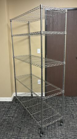 Heavy Duty 5 Tiers Racks With Wheels