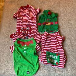 Medium dog xmas PJ/shirt