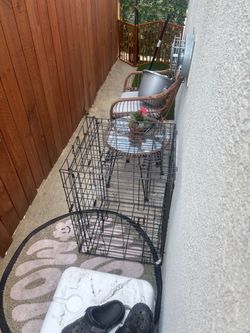 Black Wire Dog Crate