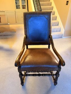 Hardwood Dining Chairs (2)