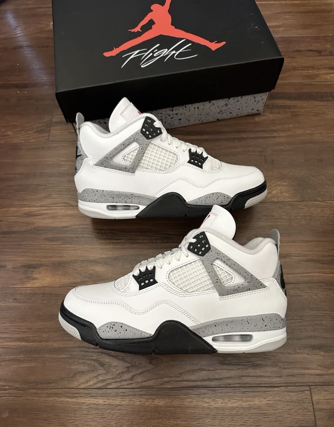 Brand New Jordan 4s White Cement Size 11.5