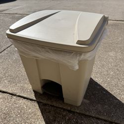 Step-On Trash Can
