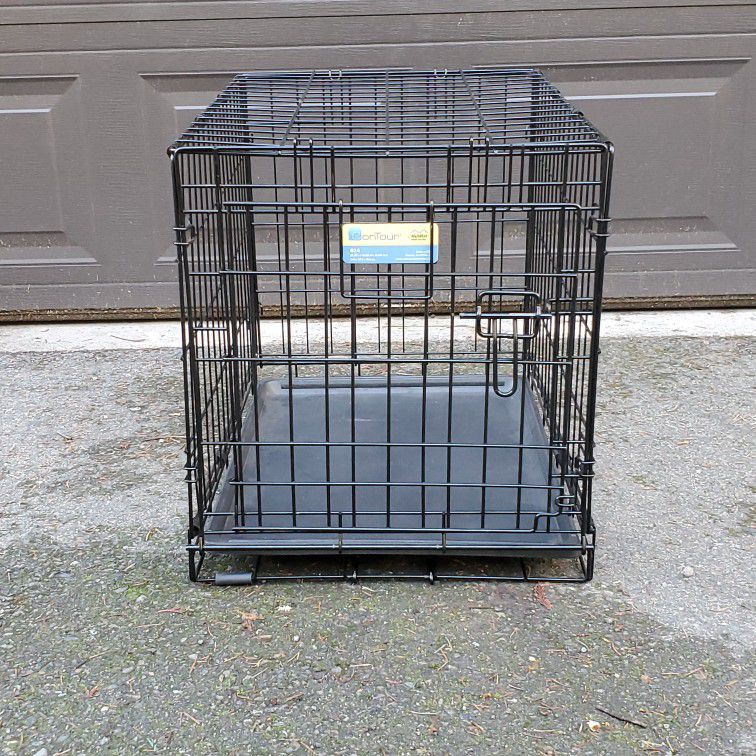 Dog Crate MidWest Contour 824 Folding 24" + Divider Gate