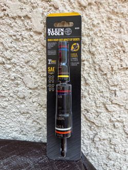 New Klein Quad-8 Heavy Duty Impact Flip Sockets