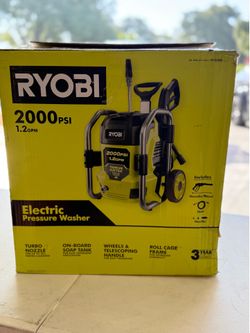2000 PSI 1.2 GPM Cold Water Electric Pressure Washer