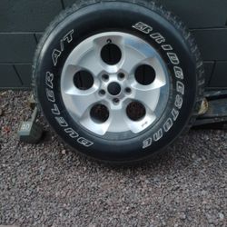 Jeep Tire  Only One  