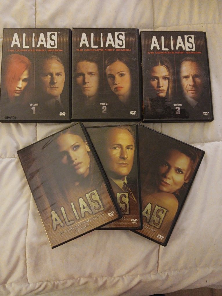 ALIAS SEASONS 1&2 DVD Jennifer Garner