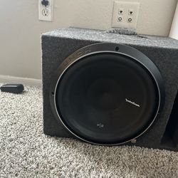 P2 12in Sub And Amp 