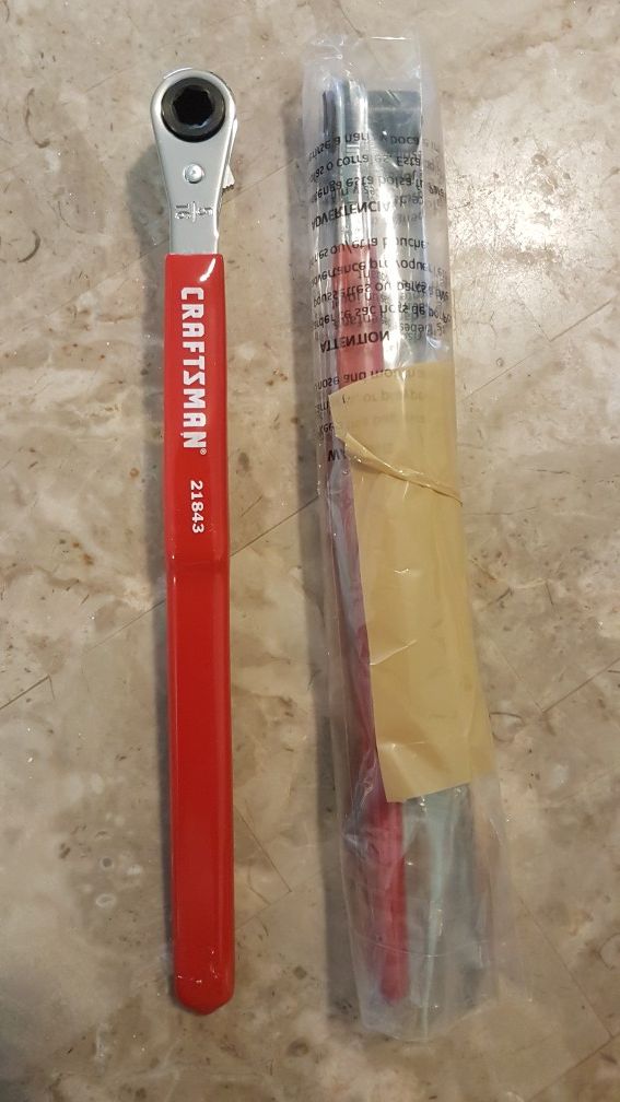 {Only 2 Left} Craftsman Tools Side Post Terminal Battery Ratchet Wrench 21843 5/16" & 10mm 30%off was $13