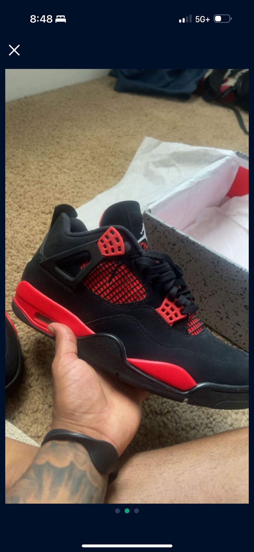 Jordan Red Thunder 4s