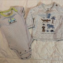 Carter’s Newborn Onesie/Shirt Set