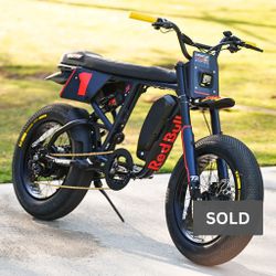 LOW MILES Super73 R Adventure SE Red Bull LE