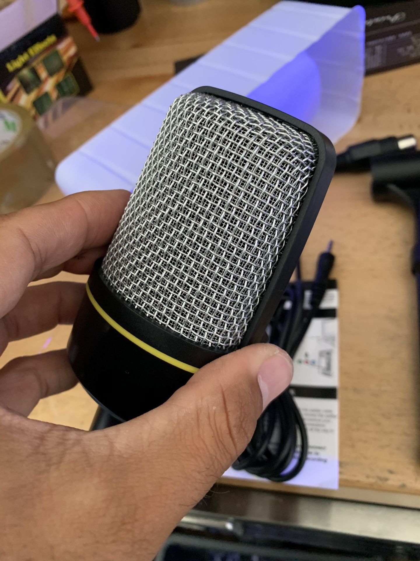 Recording streaming microphone