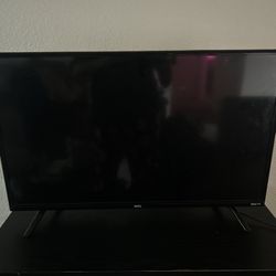 34” Roku TV — Excellent Condition + Remote — Cash Only, Need Gone 