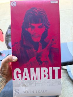 Sideshow Collectible Marvel X-Men Gambit Deluxe 1:6 Scale Action Figure