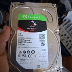 Seagate Ironwolf 3TB Sata Hard Drive