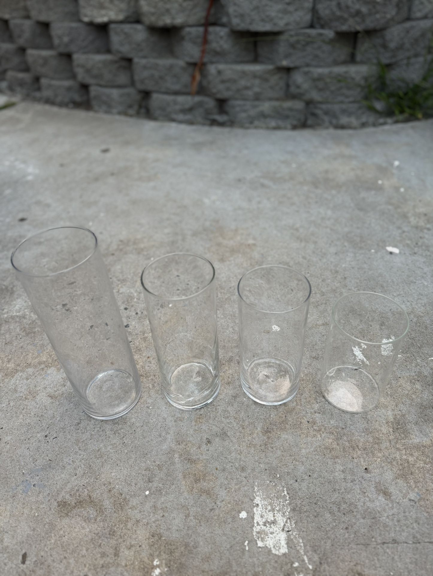 Glass Cylinder Vases