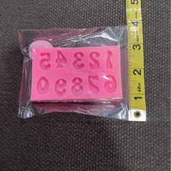 Number Silicone Mold
