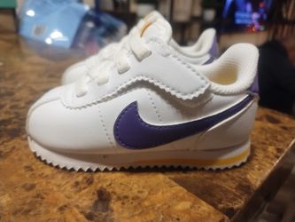 Toddler Nike Cortez Lakers Sneakers