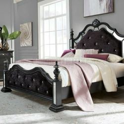 [EXCLUSIVE] DIANA BLACK BEDROOM SET

