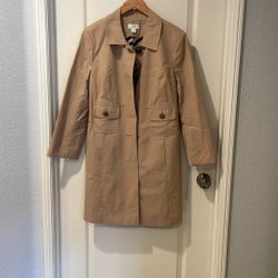 Ladies Rain Jacket Ann Taylor Small
