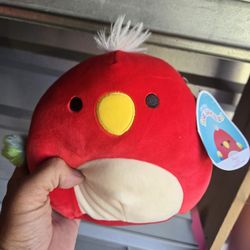 Squishmallows Paco Plush Bird