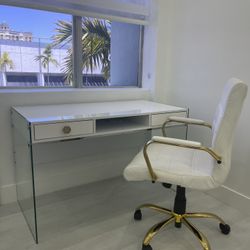 Glass Desk