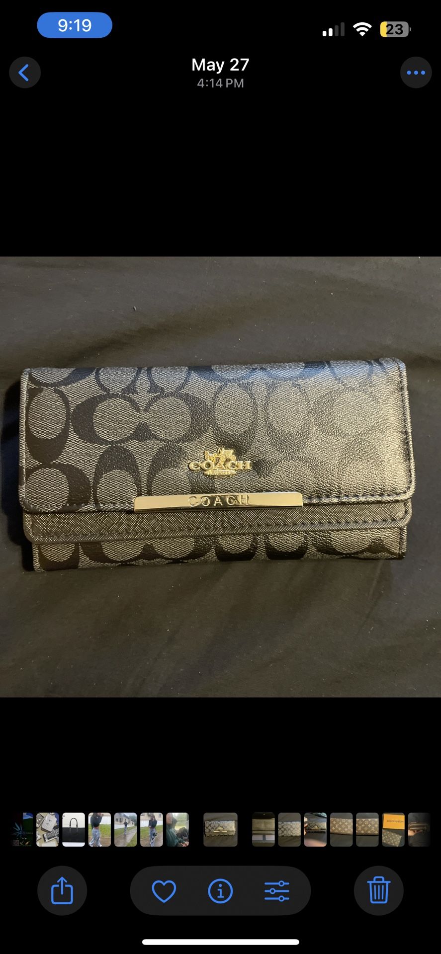 Big Coach Wallet