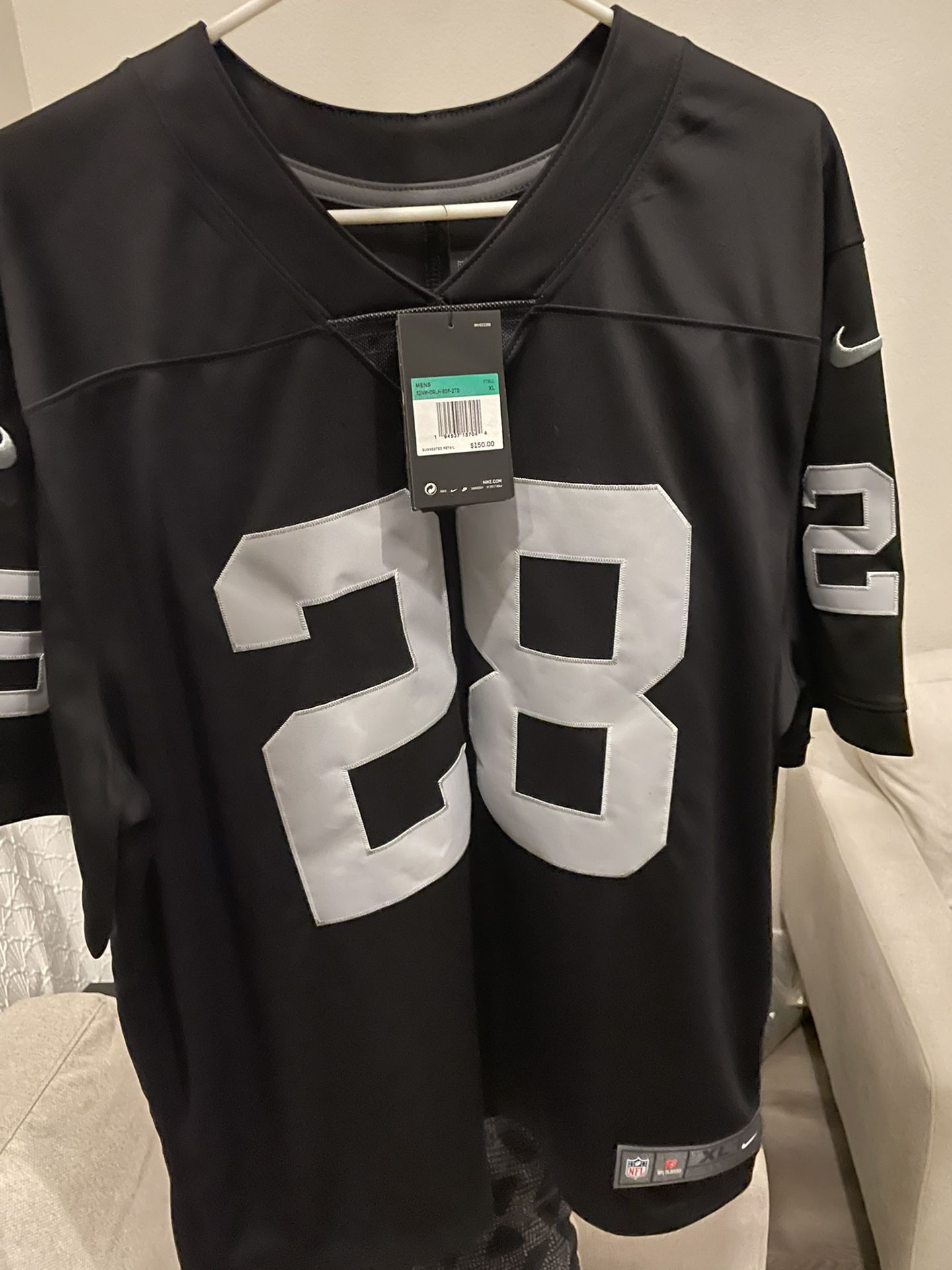 Authentic Nike Raiders Jersey XL