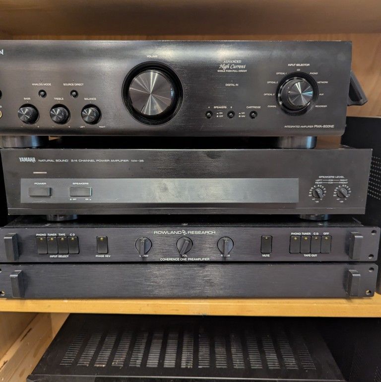Yamaha Natural Sound 2/4 Channel Power Amplifier MX-35