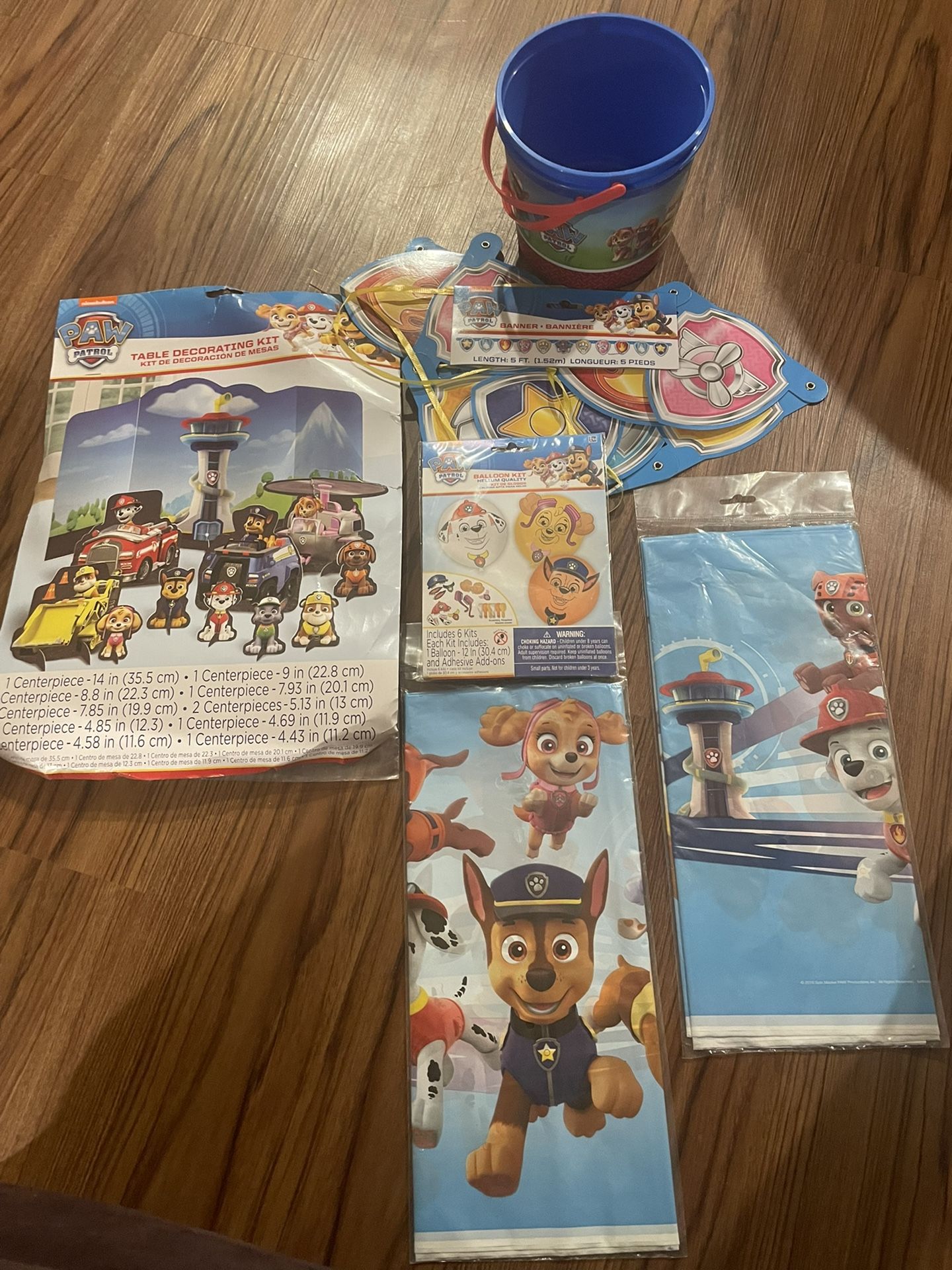 Paw Patrol Party Decorations