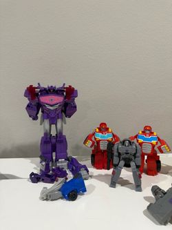 Transformers Action Figure & Robot Toy Lot