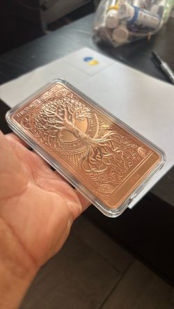 10oz copper bullion in protective cases