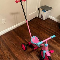 Kids  Push Tricycle For Girl 