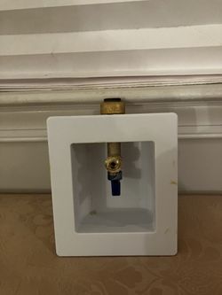 Ice Maker Box with Valve — Installed & Uninstalled