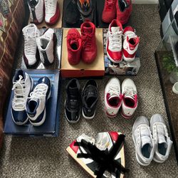 Jordan Retro Shoe Lot