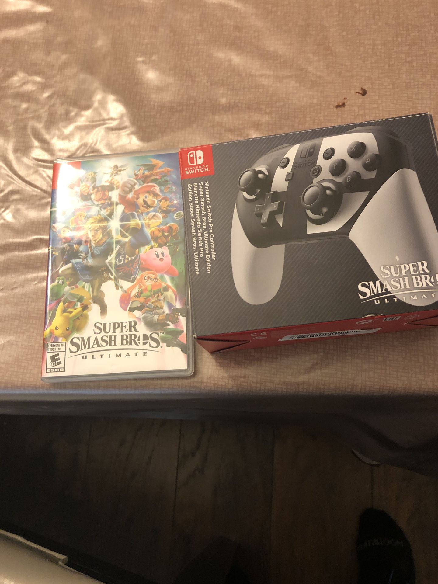 Nintendo Swich combo special Edition Super Smash Bros Game and controller special edition. Brand new