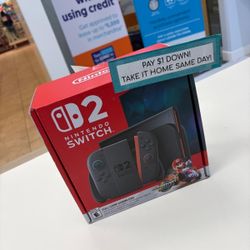 Nintendo Switch 2 Gaming Console New - Pay $1 DOWN AVAILABLE - NO CREDIT NEEDED
