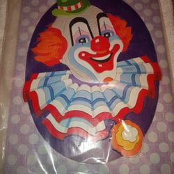 1985 Creative Classics Clown Yarn Stitch 