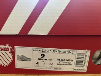 K-Swiss Pickleball Tennis shoes