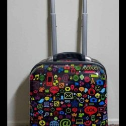 Kids Black Suitcase