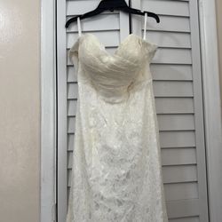 White Dress Price is Negotiable